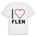 Jag älskar Flen t-shirt stort tryck