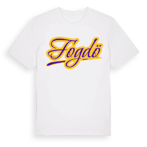 Fogdö baseball t-shirt – ekologisk bomull t-shirt från Pinshirt
