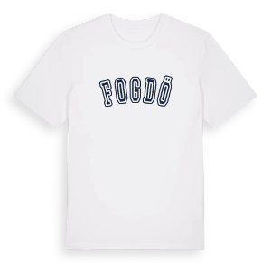 Fogdö college t-shirt – ekologisk bomull t-shirt från Pinshirt