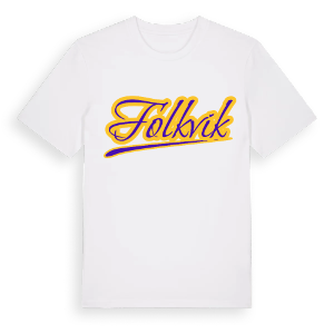 Folkvik baseball t-shirt – ekologisk bomull t-shirt från Pinshirt