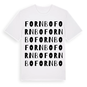 Fornbo ordlek t-shirt – ekologisk bomull t-shirt från Pinshirt