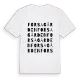 Forsagården ordlek t-shirt