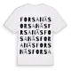 Forsanäs ordlek t-shirt