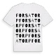 Forsatorp ordlek t-shirt