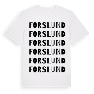 Forslund ordlek t-shirt – ekologisk bomull t-shirt från Pinshirt