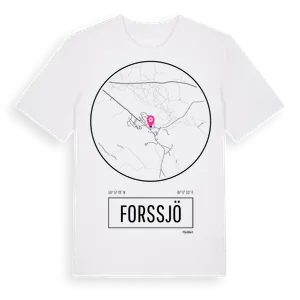 Forssjö t-shirt – ekologisk bomull t-shirt från Pinshirt