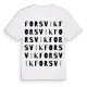 Forsvik ordlek t-shirt