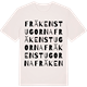 Vintage White t-shirt med Fräkenstugorna ordlek t-shirt