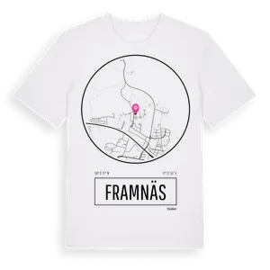Framnäs t-shirt – ekologisk bomull t-shirt från Pinshirt
