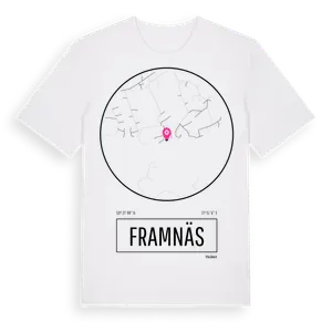 Framnäs t-shirt – ekologisk bomull t-shirt från Pinshirt