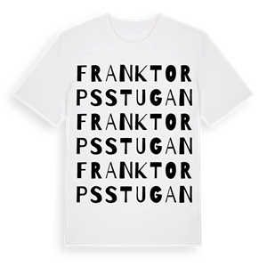 Franktorpsstugan ordlek t-shirt – ekologisk bomull t-shirt från Pinshirt