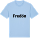 Blue Soul t-shirt med Fredön fetstil t-shirt