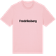 Pink Cotton t-shirt med Fredriksberg fetstil t-shirt