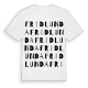 Fridlunda ordlek t-shirt