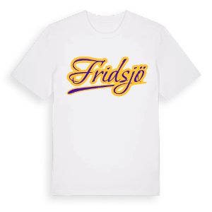 Fridsjö baseball t-shirt – ekologisk bomull t-shirt från Pinshirt