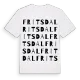 Fritsdal ordlek t-shirt