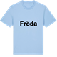 Blue Soul t-shirt med Fröda fetstil t-shirt
