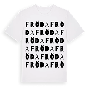 Fröda ordlek t-shirt – ekologisk bomull t-shirt från Pinshirt