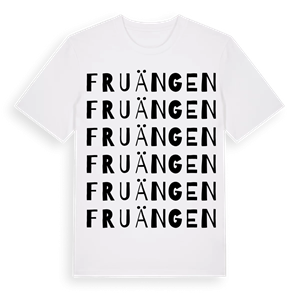 Fruängen ordlek t-shirt – ekologisk bomull t-shirt från Pinshirt