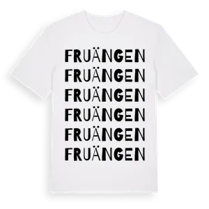 Fruängen ordlek t-shirt – ekologisk bomull t-shirt från Pinshirt