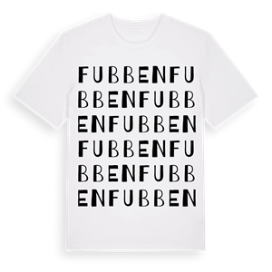 Fubben ordlek t-shirt – ekologisk bomull t-shirt från Pinshirt