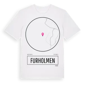 Furholmen t-shirt – ekologisk bomull t-shirt från Pinshirt