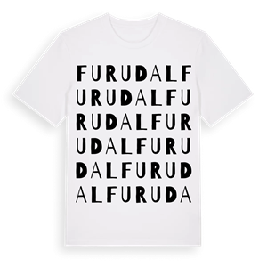 Furudal ordlek t-shirt – ekologisk bomull t-shirt från Pinshirt