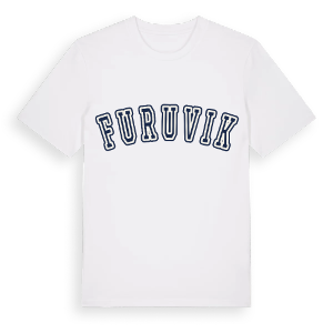 Furuvik college t-shirt – ekologisk bomull t-shirt från Pinshirt