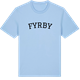 Blue Soul t-shirt med Fyrby böjd t-shirt