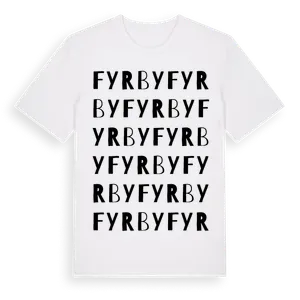 Fyrby ordlek t-shirt – ekologisk bomull t-shirt från Pinshirt