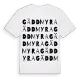 Gäddmyra ordlek t-shirt