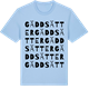 Blue Soul t-shirt med Gäddsätter ordlek t-shirt