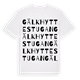 Gälkhyttestugan ordlek t-shirt