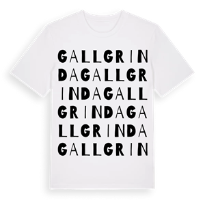 Gallgrinda ordlek t-shirt – ekologisk bomull t-shirt från Pinshirt