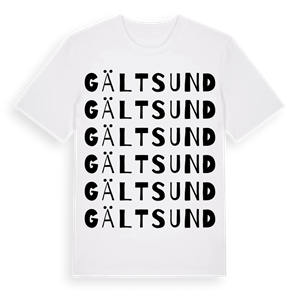 Gältsund ordlek t-shirt – ekologisk bomull t-shirt från Pinshirt
