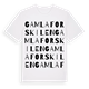 Gamla Forskilen ordlek t-shirt