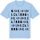 Blue Soul t-shirt med Gamla Humlekärr ordlek t-shirt