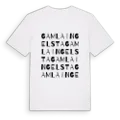 Gamla Ingelsta ordlek t-shirt