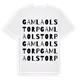 Gamla Olstorp ordlek t-shirt
