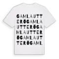 Gamla Utterö ordlek t-shirt