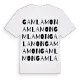 Gamlamon ordlek t-shirt