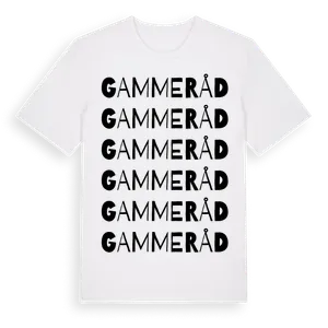 Gammeråd ordlek t-shirt – ekologisk bomull t-shirt från Pinshirt