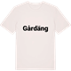 Vintage White t-shirt med Gårdäng fetstil t-shirt