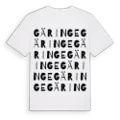 Gäringe ordlek t-shirt