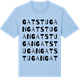 Blue Soul t-shirt med Gatstugan ordlek t-shirt
