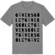 Mid Heather Gray t-shirt med Gäversgölet ordlek t-shirt