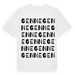 Genne ordlek t-shirt – ekologisk bomull t-shirt från Pinshirt