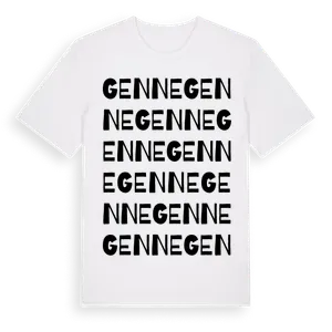 Genne ordlek t-shirt – ekologisk bomull t-shirt från Pinshirt