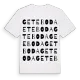 Geteboda ordlek t-shirt