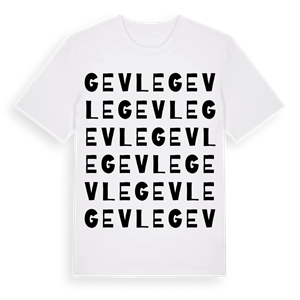 Gevle ordlek t-shirt – ekologisk bomull t-shirt från Pinshirt